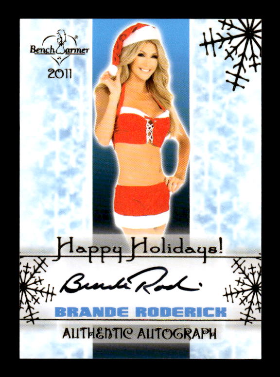 2011 Bench Warmer Holiday Factory Set #15 Brande Roderick