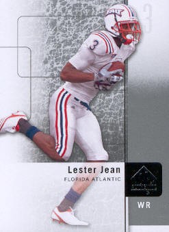 2011 SP Authentic 11 Lester Jean Florida Atlantic Owls