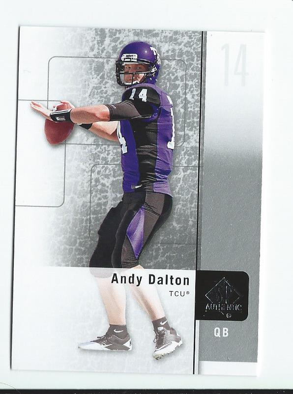 2011 SP Authentic #21 Andy Dalton