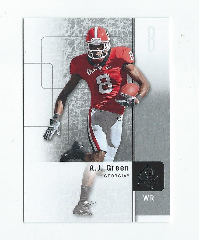 2011 SP Authentic #89 A.J. Green