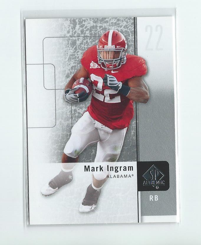 2011 SP Authentic #95 Mark Ingram