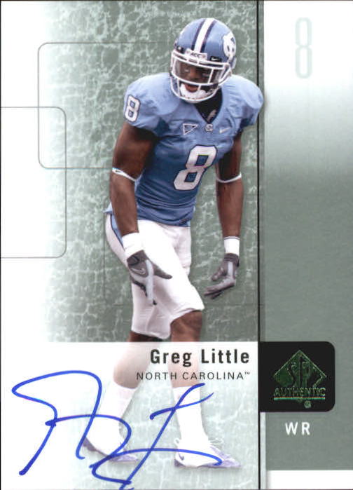 2011 SP Authentic Autographs #10 Greg Little C
