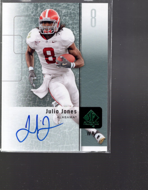2011 SP Authentic Autographs #100 Julio Jones B