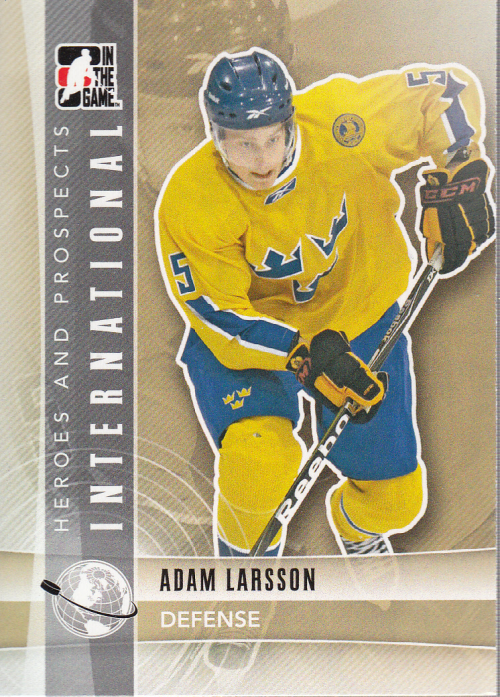 2011-12 ITG Heroes and Prospects #8 Adam Larsson INT