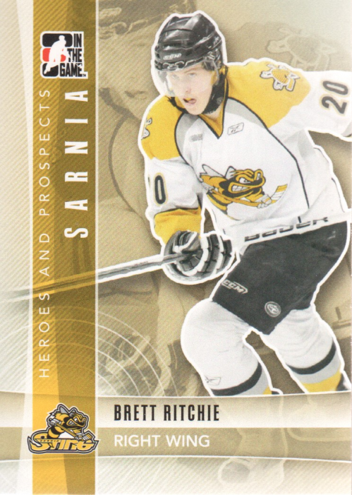 2011-12 ITG Heroes and Prospects #16 Brett Ritchie CP