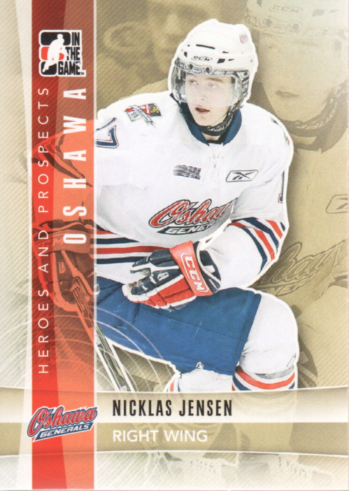 2011-12 ITG Heroes and Prospects #30 Nicklas Jensen CP