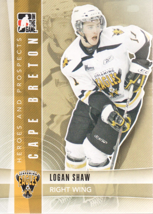 2011-12 ITG Heroes and Prospects #53 Logan Shaw CP