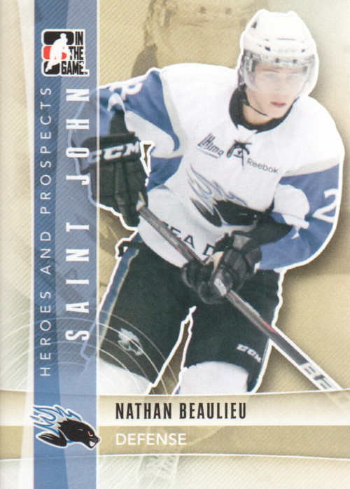 2011-12 ITG Heroes and Prospects #56 Nathan Beaulieu CP