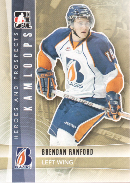 2011-12 ITG Heroes and Prospects #67 Brendan Ranford CP