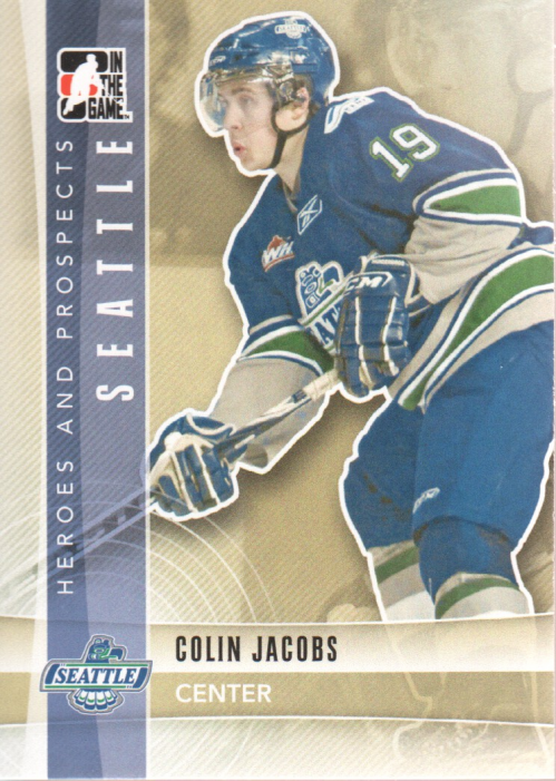 2011-12 ITG Heroes and Prospects #68 Colin Jacobs CP