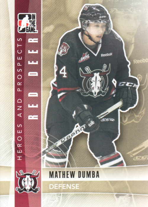 2011-12 ITG Heroes and Prospects #81 Mathew Dumba CP