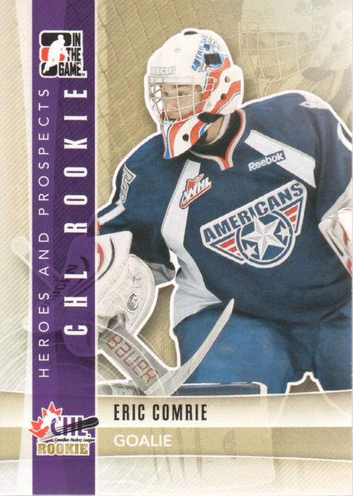 2011-12 ITG Heroes and Prospects #96 Eric Comrie CR