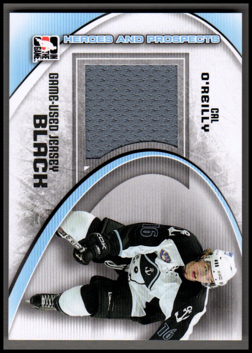 2011-12 ITG Heroes and Prospects Game Used Jerseys Black #M13 Cal O'Reilly
