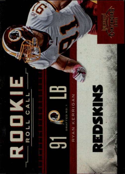 2011 Playoff Contenders Rookie Roll Call Gold #24 Ryan Kerrigan