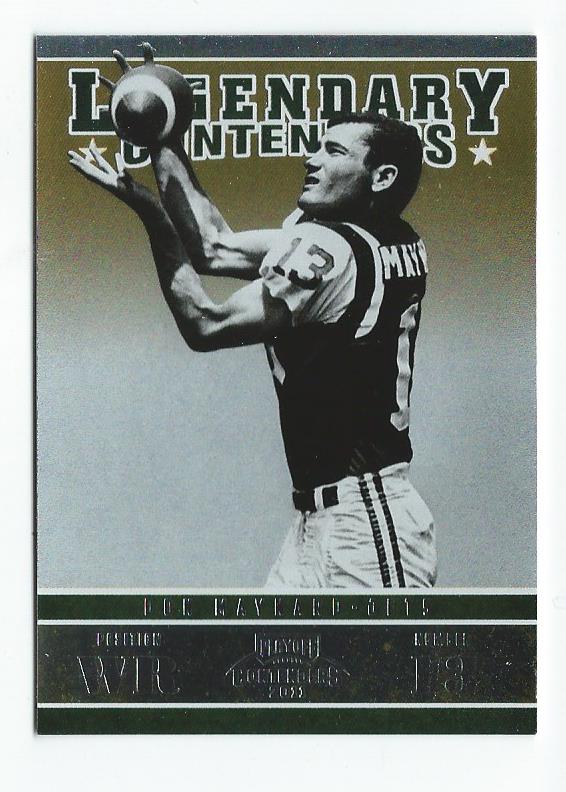 2011 Playoff Contenders Football Legendary Contenders Singles - You Choose - Bild 9 von 22
