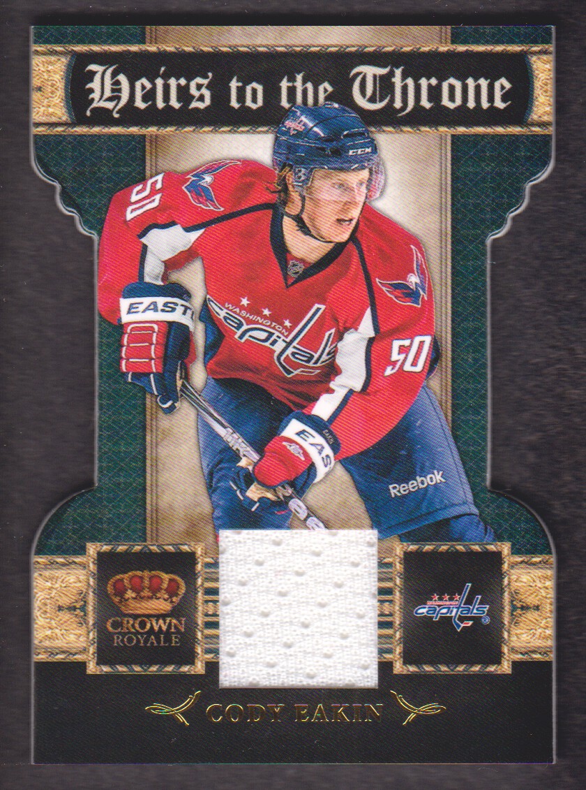 2011-12 Crown Royale Heirs To The Throne Materials #28 Cody Eakin
