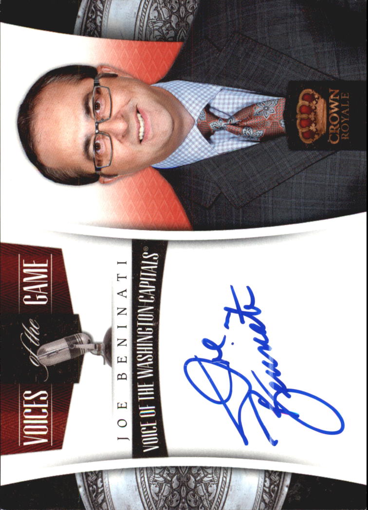 2011-12 Crown Royale Voices of the Game Signatures #8 Joe Beninati