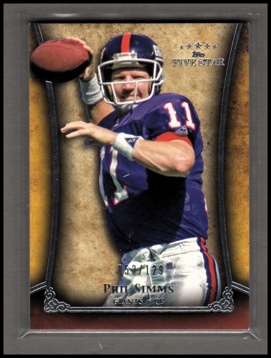 2011 Topps Five Star #86 Phil Simms