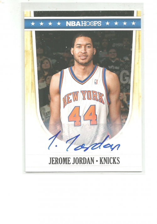 2011-12 Hoops Autographs #167 Jerome Jordan