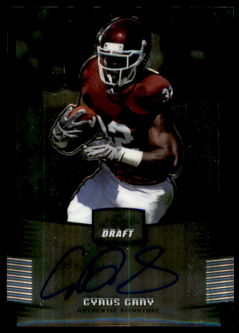 2012 Leaf Metal Draft #CG2 Cyrus Gray