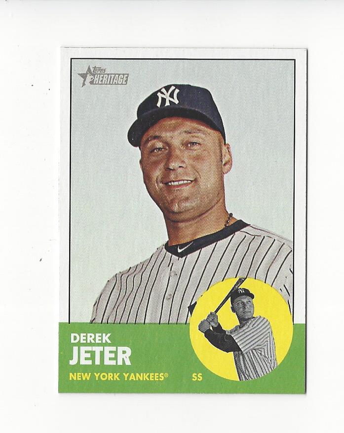 2012 Topps Heritage #20A Derek Jeter