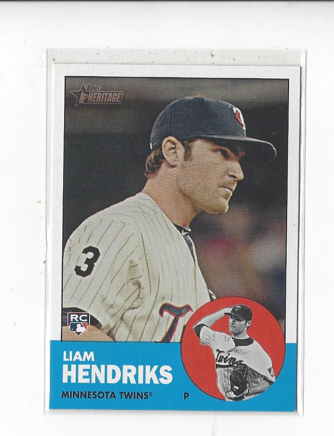 2012 Topps Heritage #89 Liam Hendriks