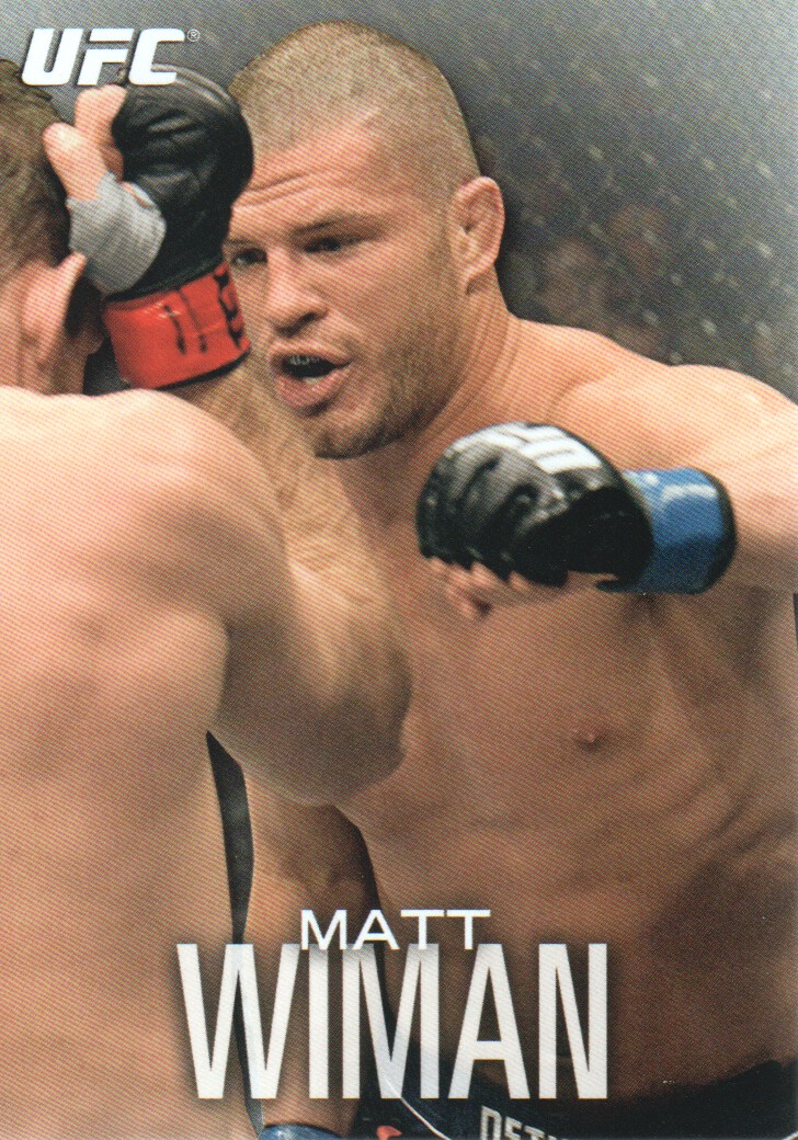 2012 Topps UFC Knockout Silver #6 Matt Wiman