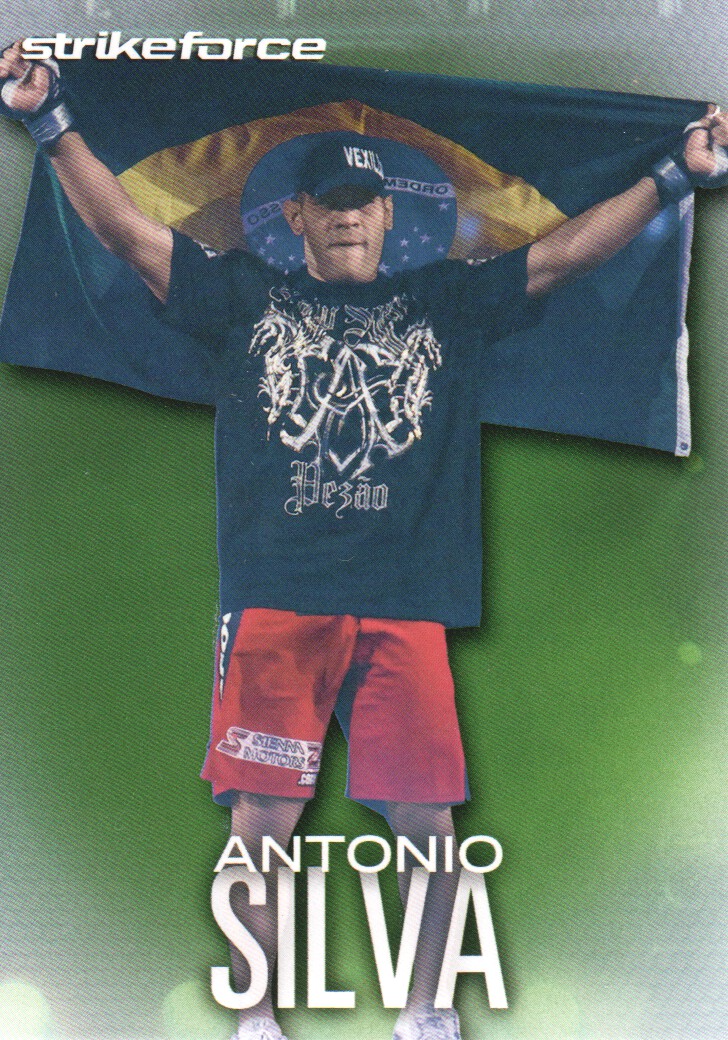 2012 Topps UFC Knockout Green #64 Antonio Silva