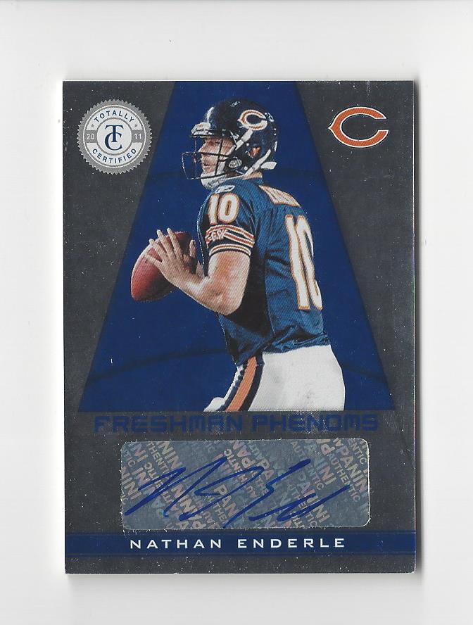 2011 Totally Certified #178 Nathan Enderle AU/299 RC