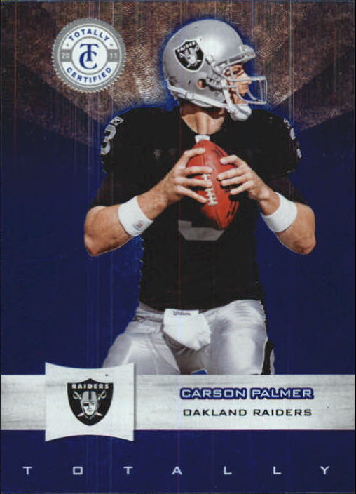 2011 Totally Certified Blue #46 Carson Palmer