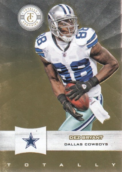 2011 Totally Certified Gold #59 Dez Bryant