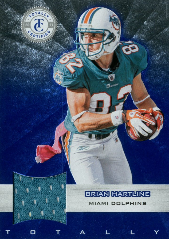 2011 Totally Certified Blue Materials #11 Brian Hartline/249