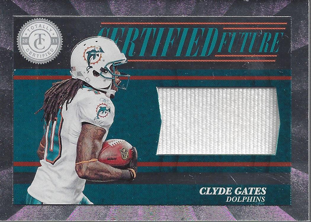 2011 Totally Certified Future Materials #23 Clyde Gates