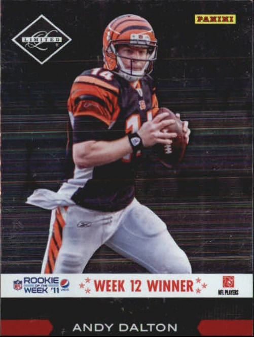 2011 Panini Pepsi Rookie of the Week #12 Andy Dalton Limited