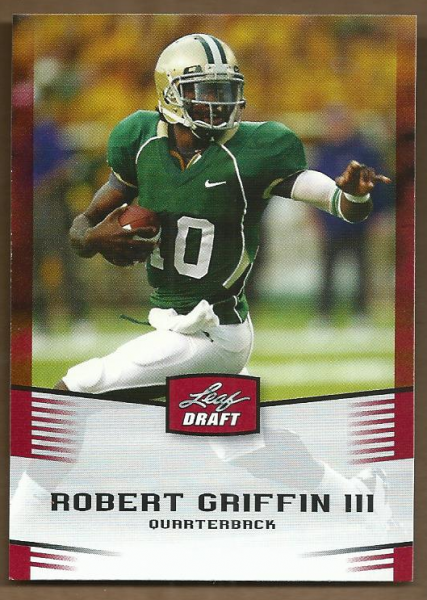 2012 Leaf Draft #40 Robert Griffin III