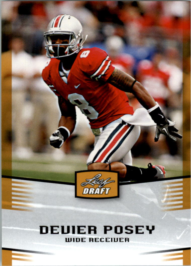 2012 Leaf Draft Gold #12 Devier Posey