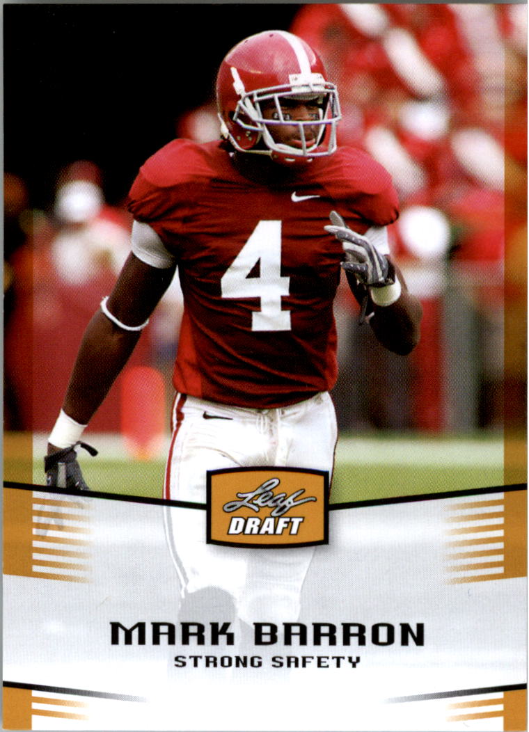 2012 Leaf Draft Gold #31 Mark Barron