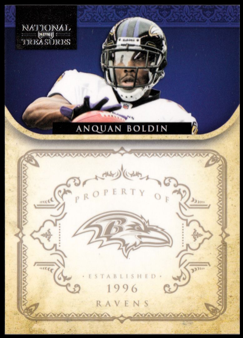 2011 Playoff National Treasures #10 Anquan Boldin