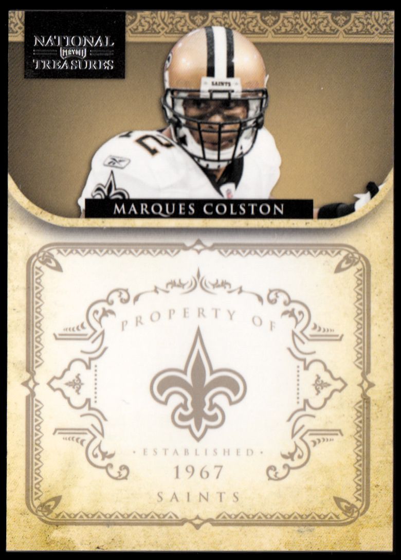 2011 Playoff National Treasures #96 Marques Colston