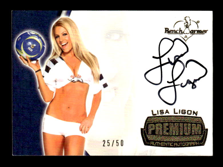 2012 Bench Warmer Soccer Autographs #24 Lisa Ligon