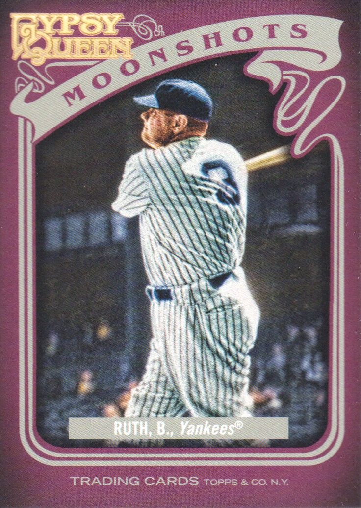 2012 Topps Gypsy Queen Moonshots #BR Babe Ruth