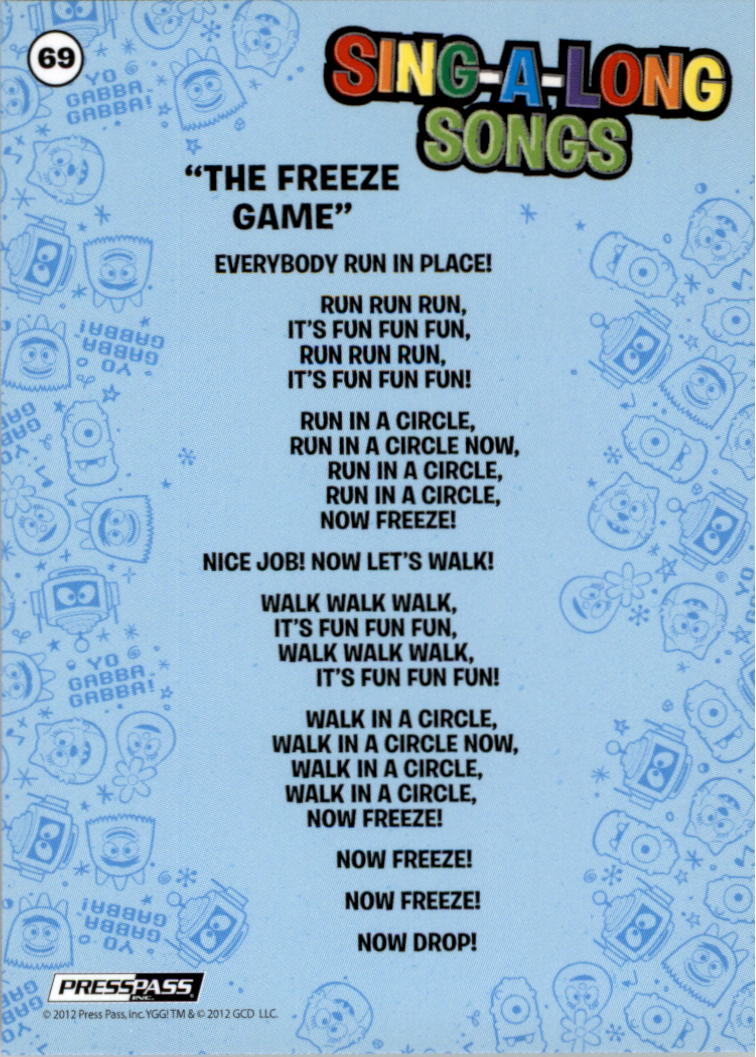 The Freeze Game - Yo Gabba Gabba! 