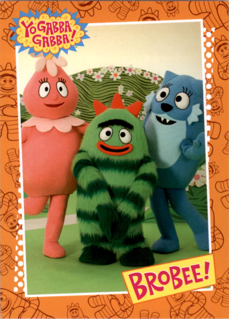 2012 Press Pass Yo Gabba Gabba Stickers #11 Brobee - NM-MT