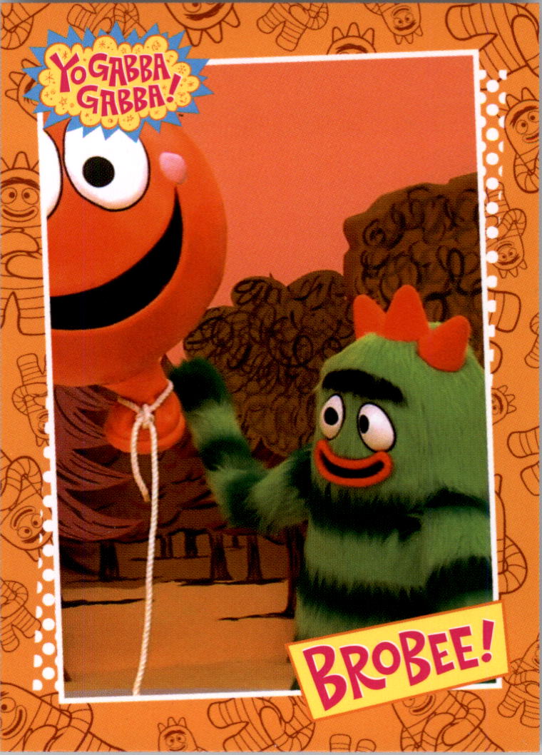 2012 Press Pass Yo Gabba Gabba Stickers #13 Brobee - NM-MT