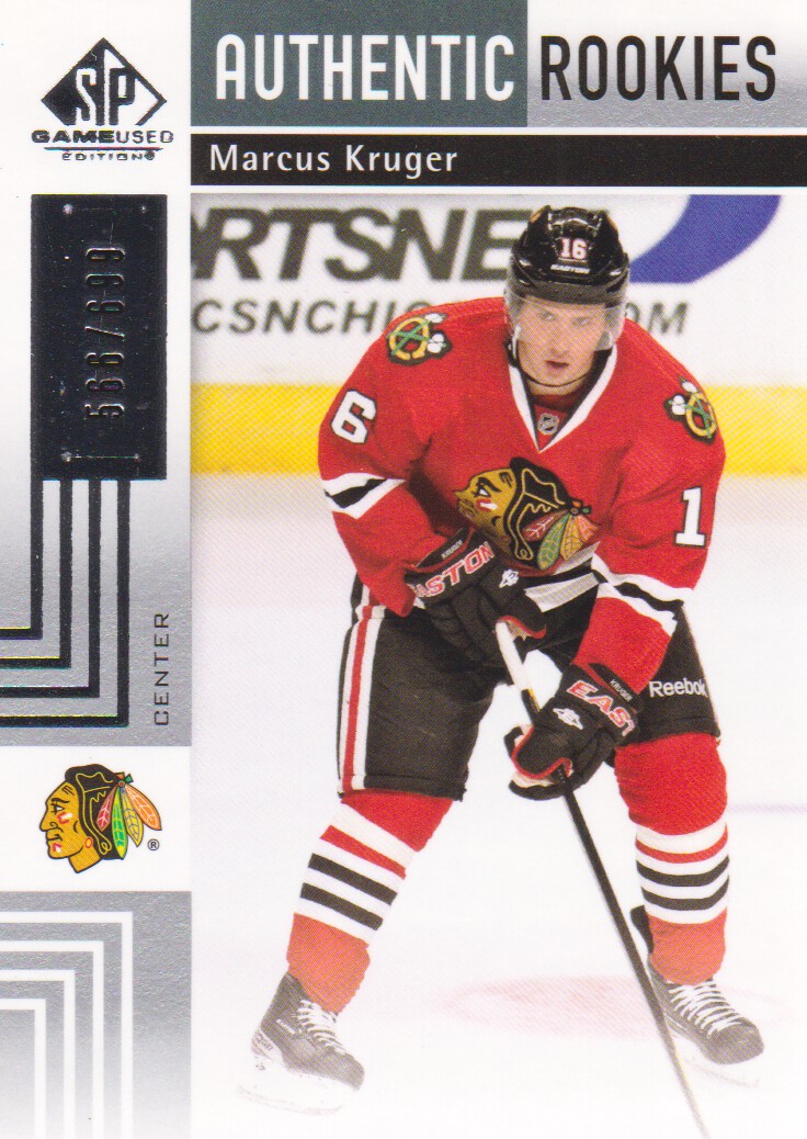 2011-12 SP Game Used #164 Marcus Kruger RC