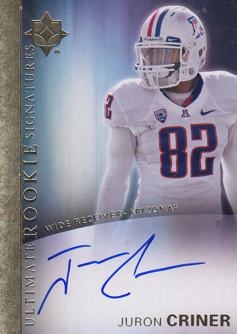 2012 Ultimate Collection Rookie Autographs #12 Juron Criner