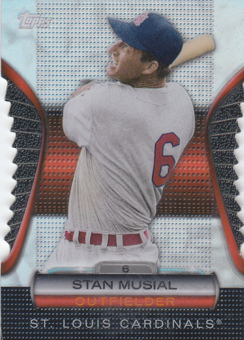 2012 Topps Golden Moments Die Cuts #GMDC4 Stan Musial