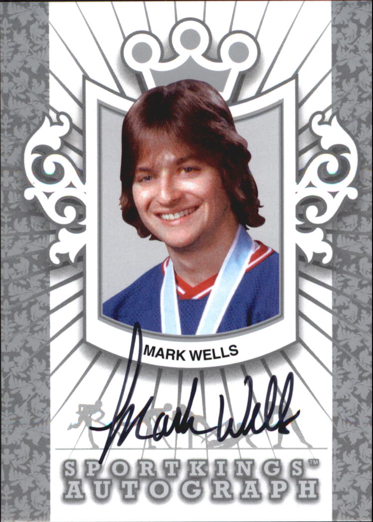2012 Sportkings Autographs Silver #AMW Mark Wells/130*