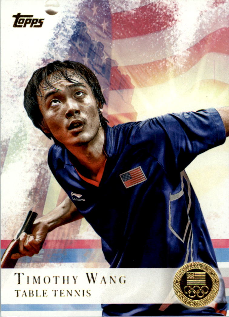 2012 Topps U.S. Olympic Team Gold #8 Timothy Wang