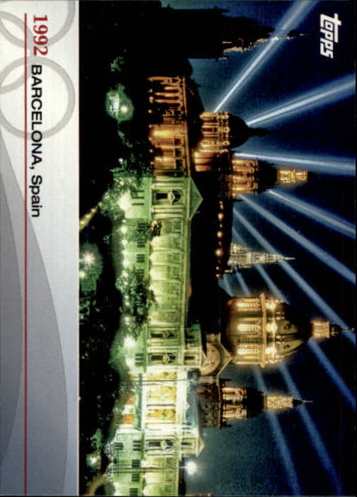 2012 Topps U.S. Olympic Team Heritage of the Games #OH25 1992 Barcelona, Spain